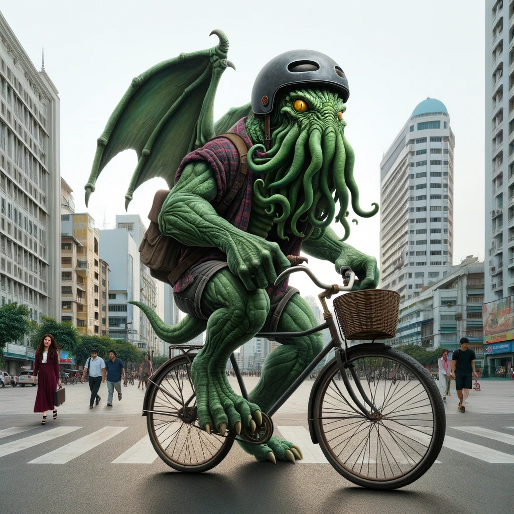 Cthulhu Biking