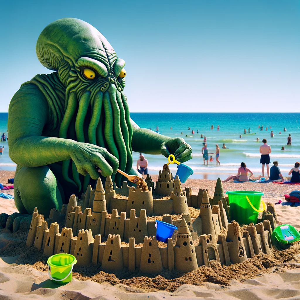 Cthulhu Sand Castle